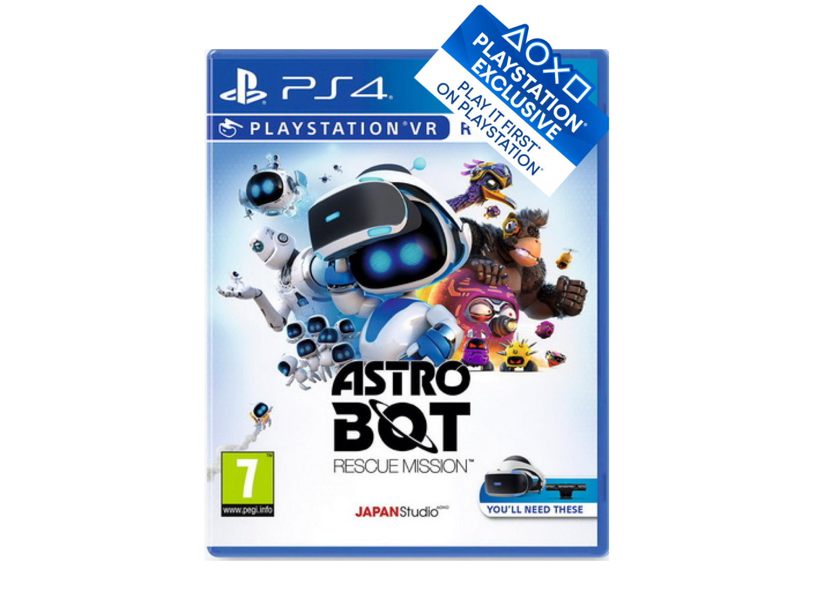 Astro Bot Rescue Mission VR для PS4 Русские субтитры купить в Гродно  1play.by лучшая цена в Гродно , быстрая доставка по Беларуси