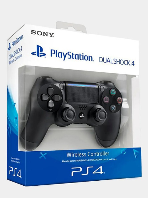 Dualshock 4 черный 